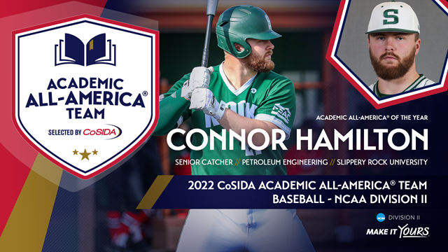 Connor Hamilton - Baseball - Slippery Rock University Athletics